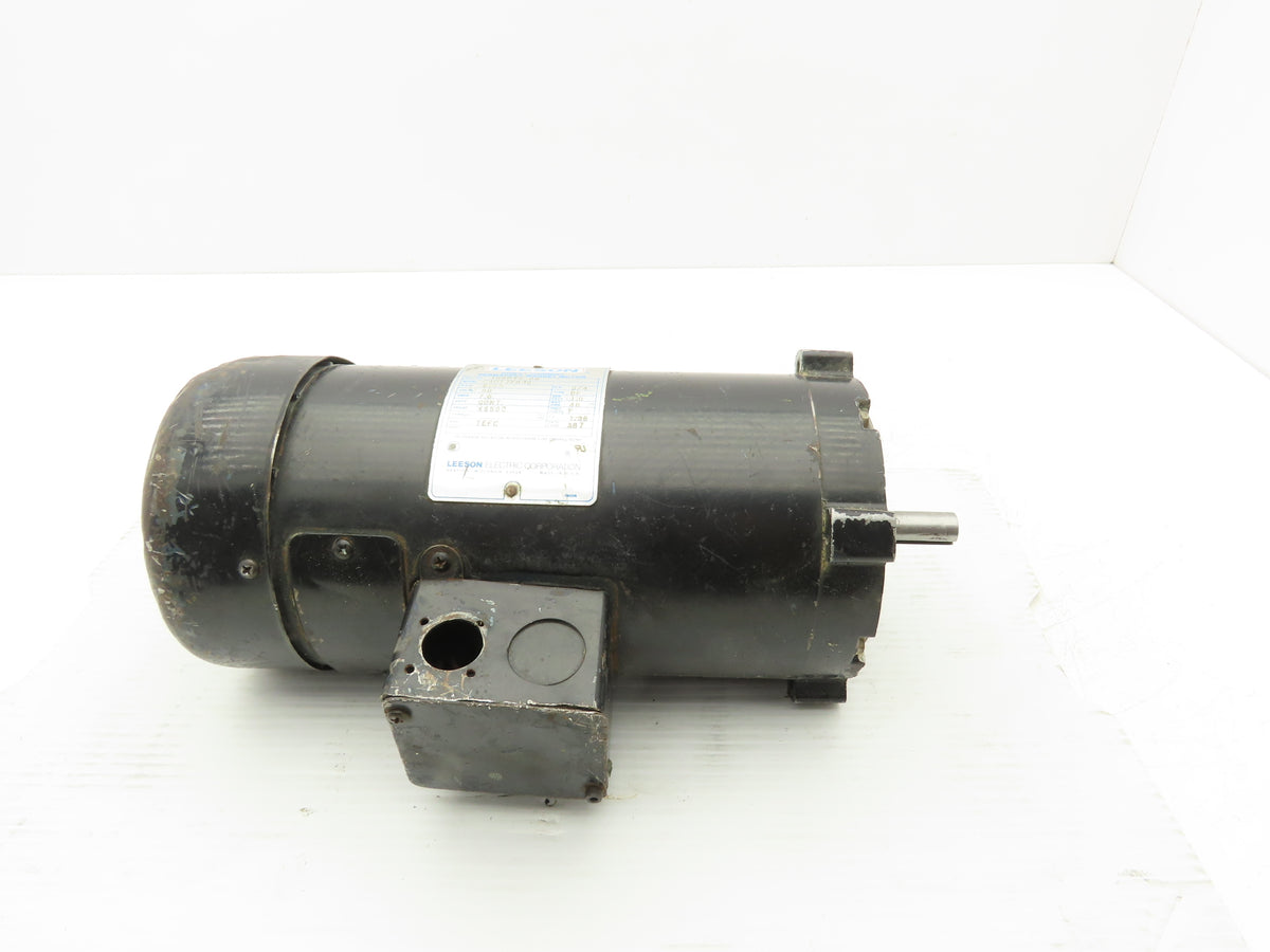 Leeson 108018-00 C4D17FK3C DC Motor 3/4Hp 1750rpm 90VDC XS56C Permanent Magnet