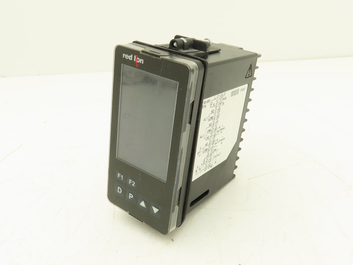 Red Lion PXU11A30 Temperature Controller 1/8 DIN PID Dual Relay RS-485 100-240V
