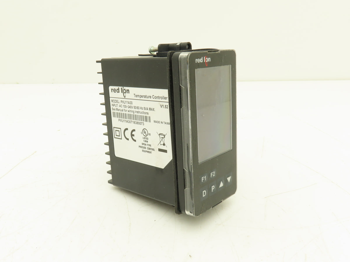 Red Lion PXU11A30 Temperature Controller 1/8 DIN PID Dual Relay RS-485 100-240V