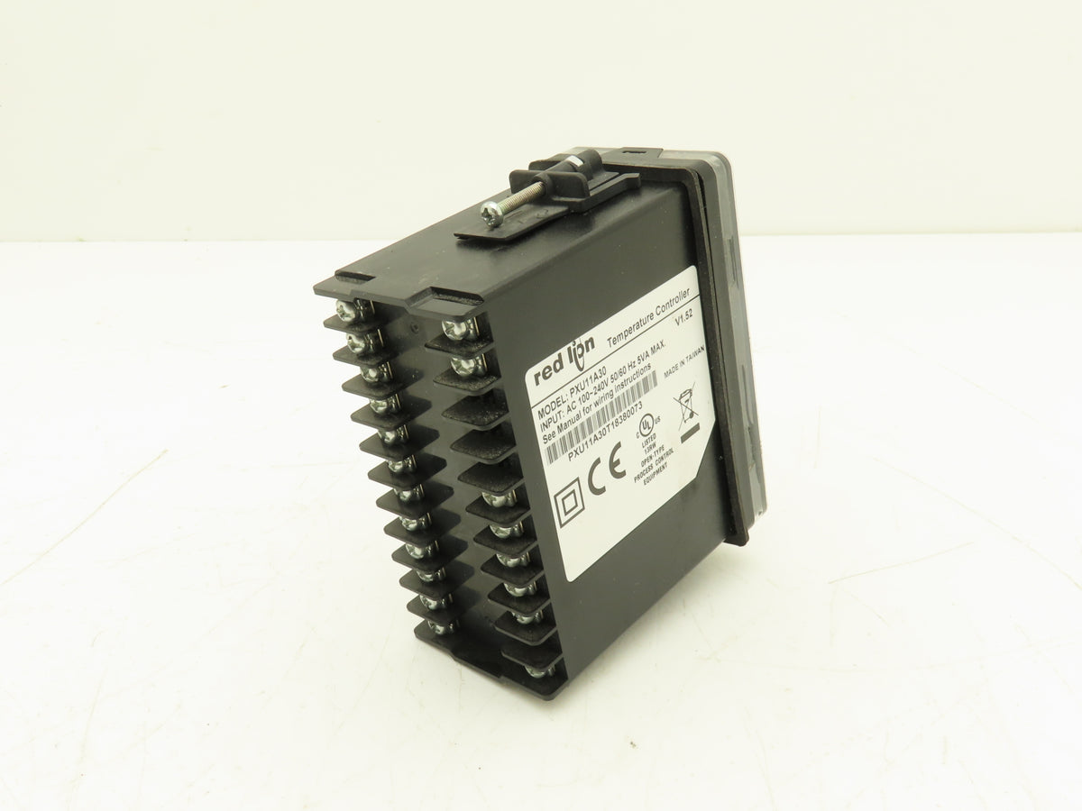 Red Lion PXU11A30 Temperature Controller 1/8 DIN PID Dual Relay RS-485 100-240V