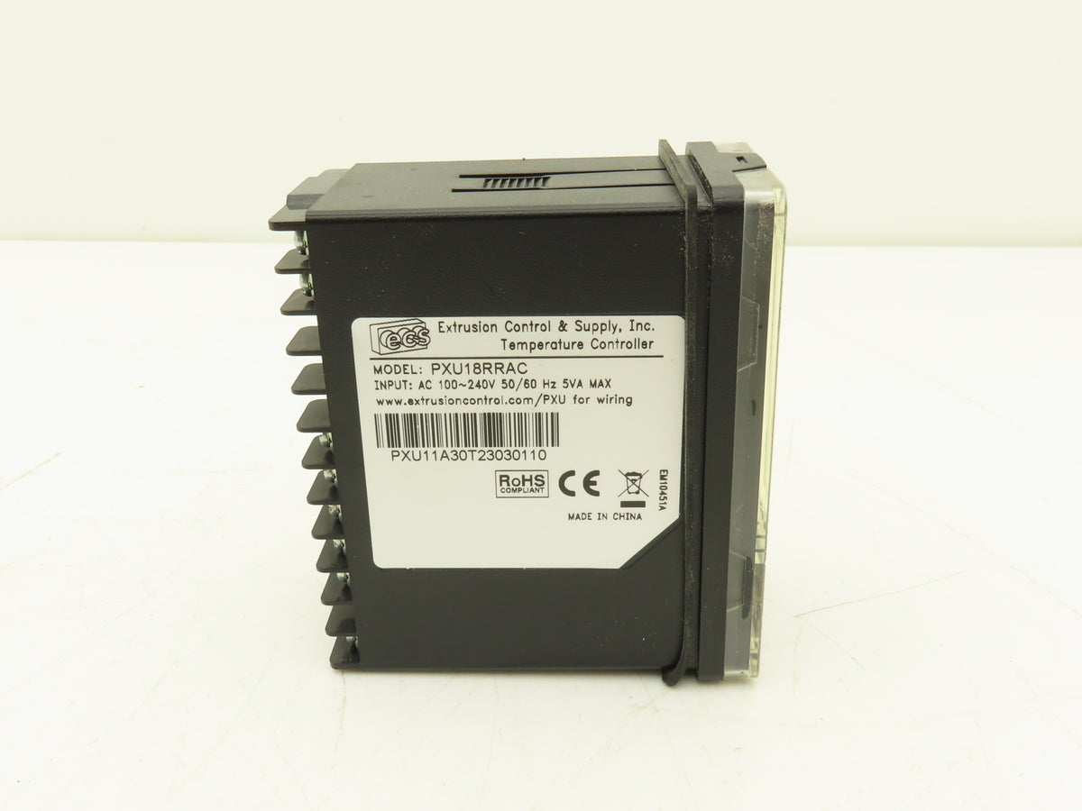 Red Lion PXU18RRAC Temperature Controller 1/8 DIN PID Dual Relay RS-485 100-240V