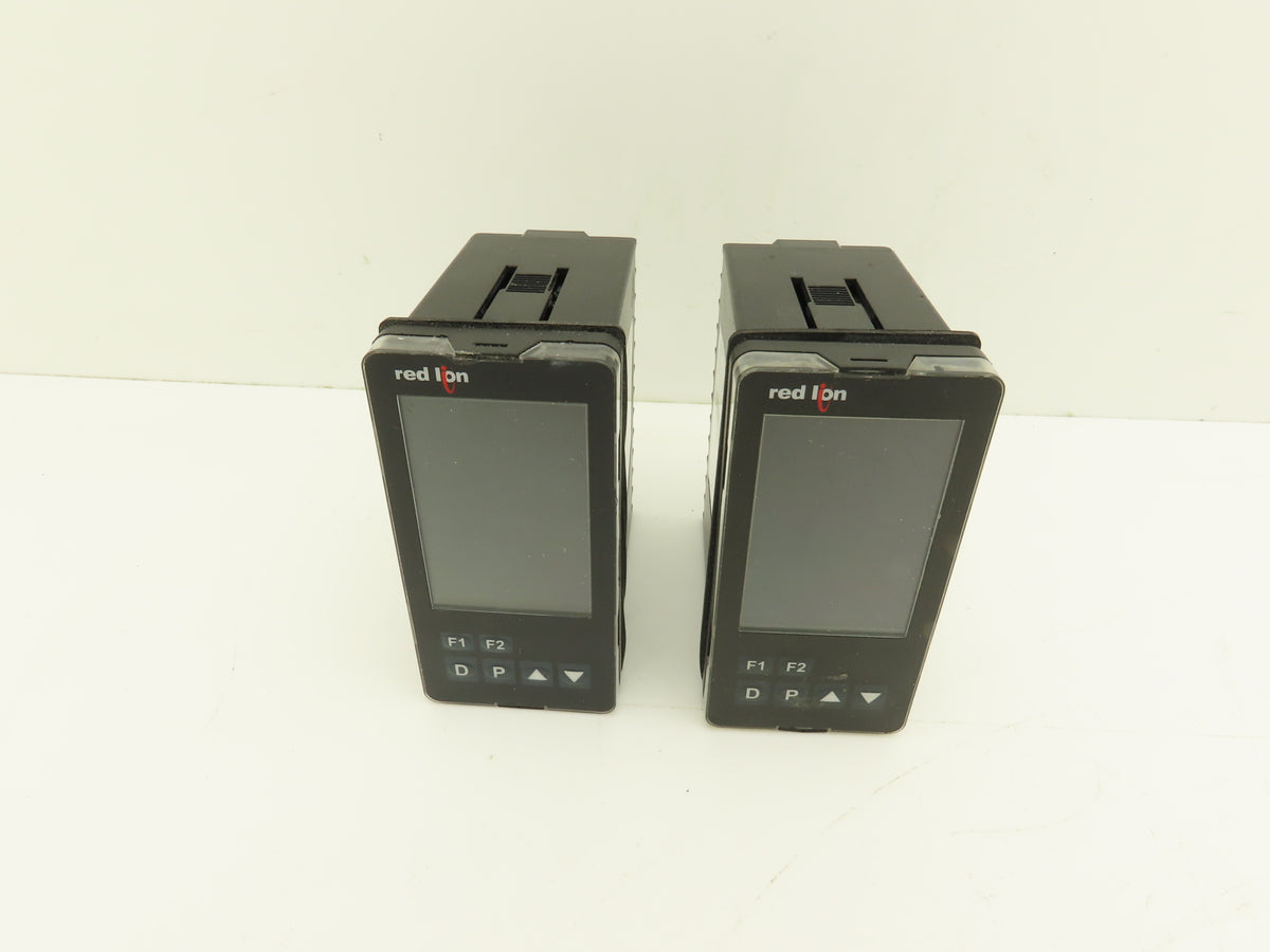 Red Lion PXU18RRAC Temperature Controller 1/8 DIN PID Dual Relay RS-485 100-240V