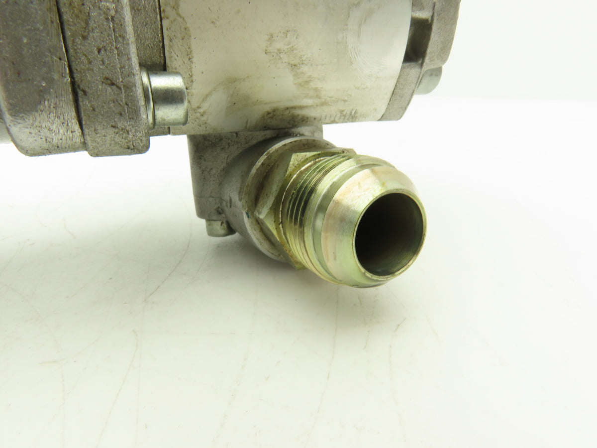 Siemens 1LA70734AB97-Z Galtech Hydraulic Gear Pump 6.3cc 210 Bar 460 VAC 60 Hz
