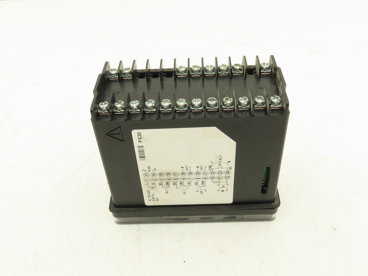 Red Lion PXU21A30 Temperature Controller 1/8 DIN PID Dual Relay RS-485 100-240V
