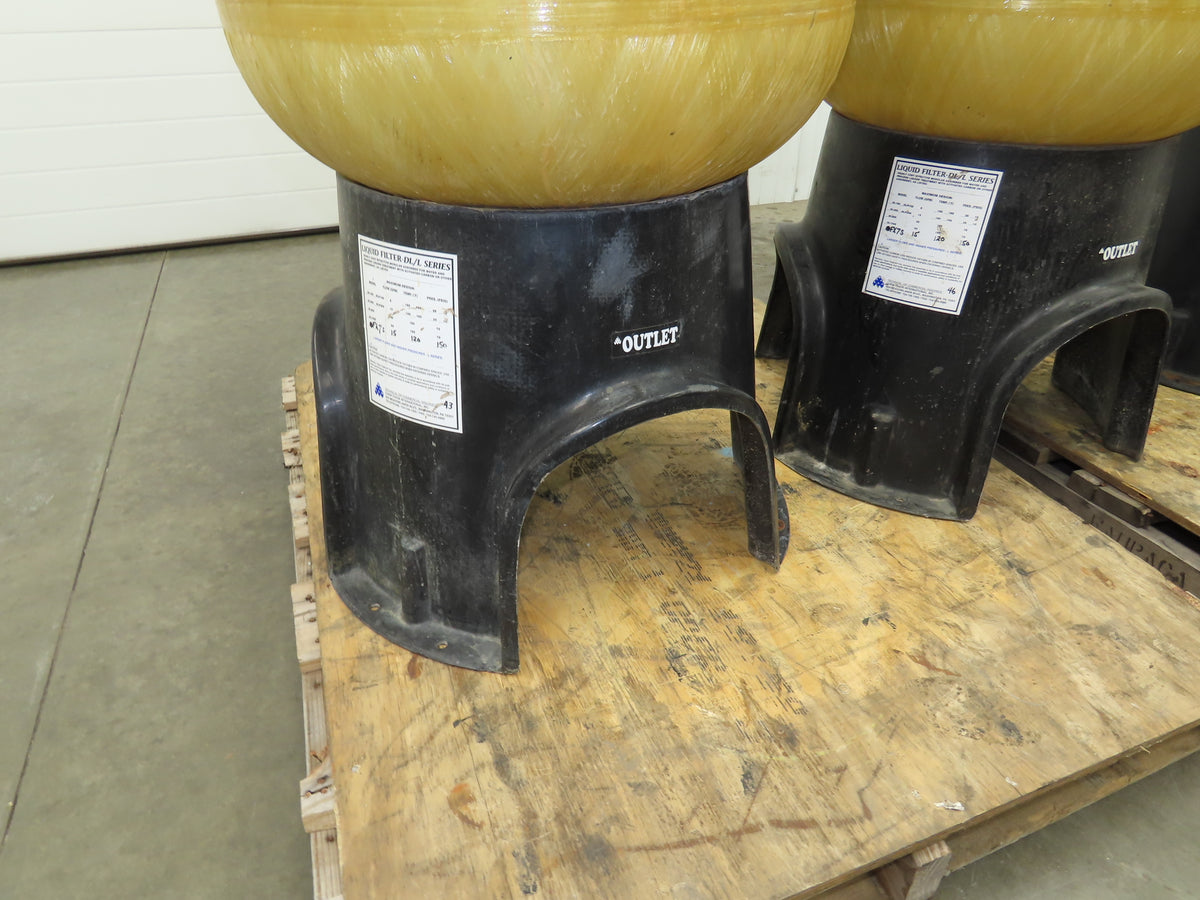 Pentair Polyethylene Fiberglass Single Wall Tank 100 Gallon Structural Lot of 3