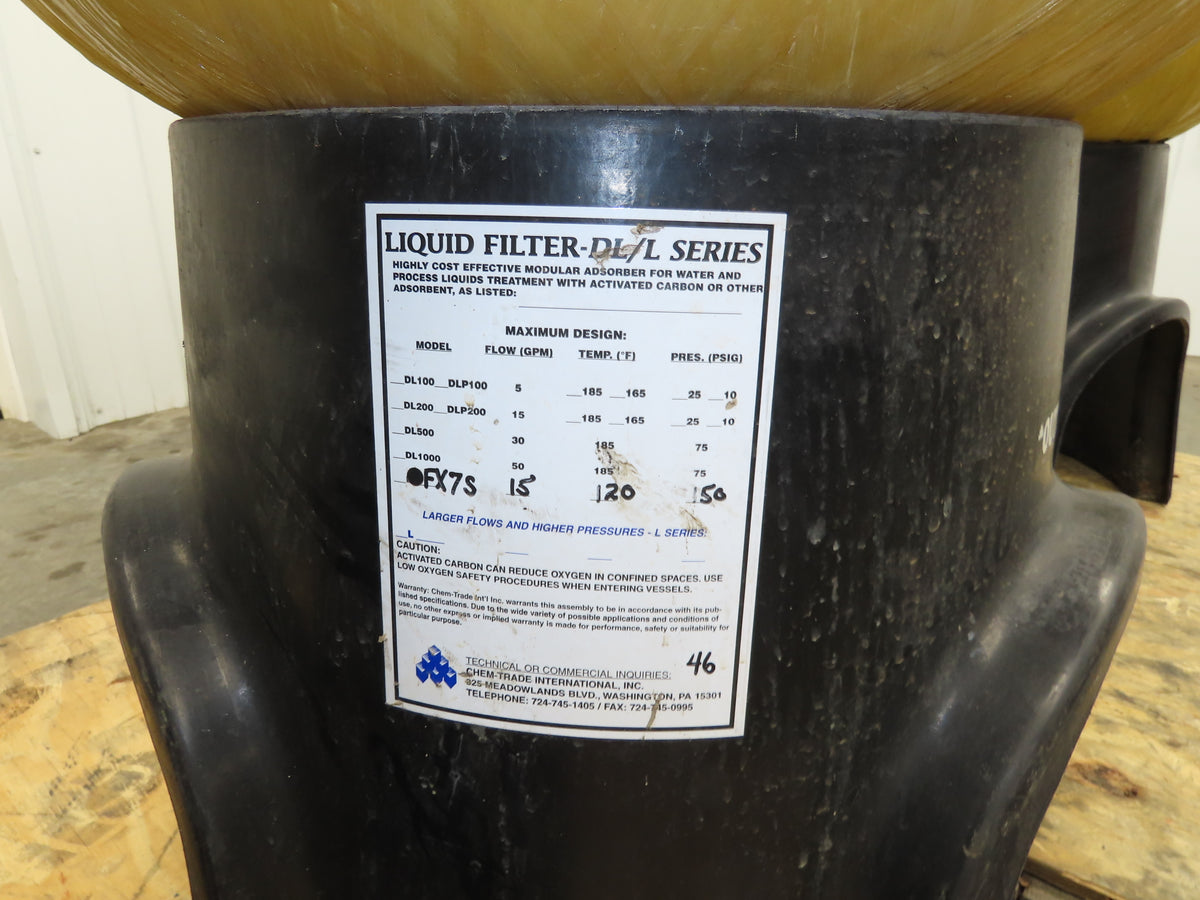 Pentair Polyethylene Fiberglass Single Wall Tank 100 Gallon Structural Lot of 3