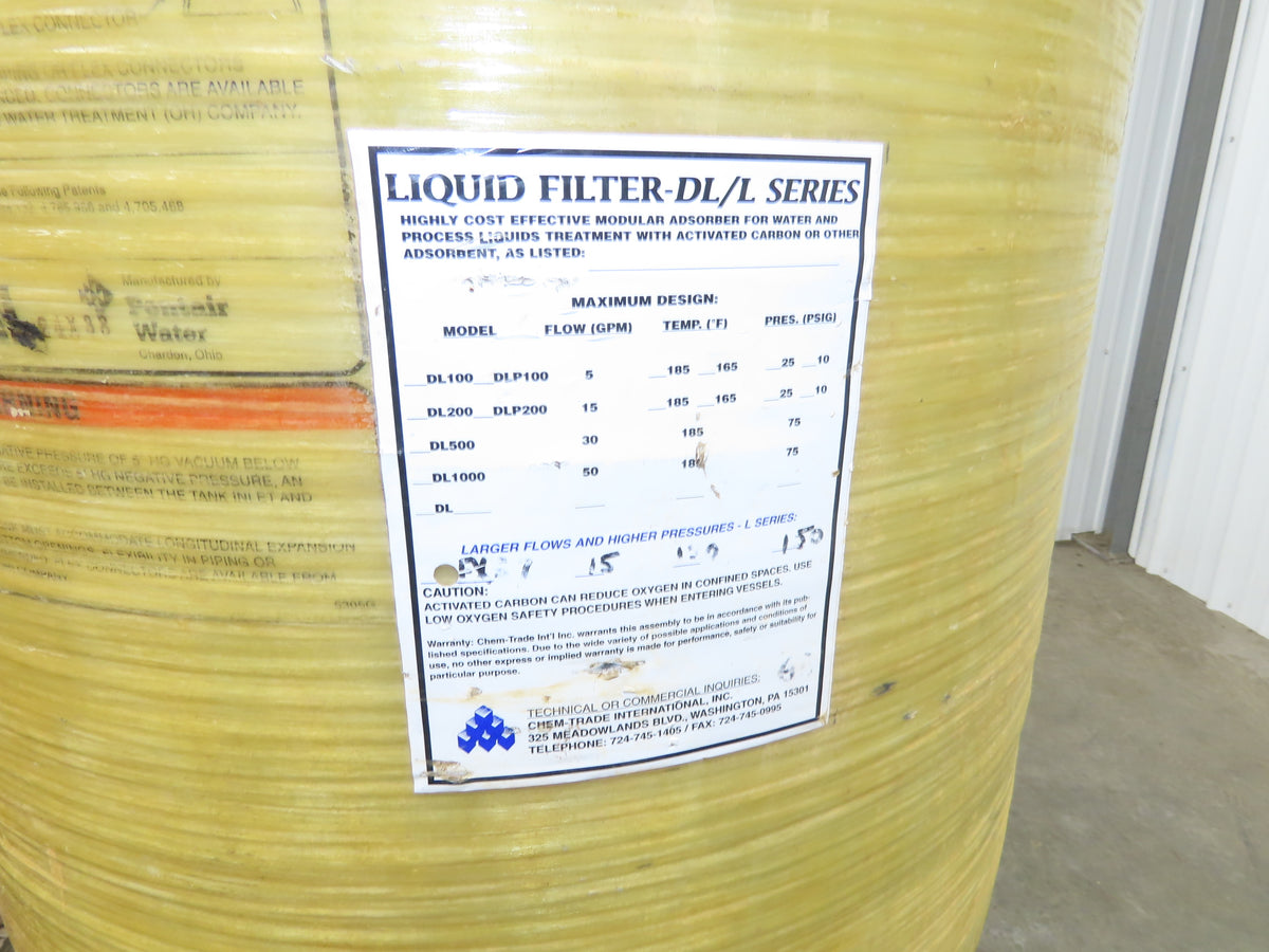Pentair Polyethylene Fiberglass Single Wall Tank 100 Gallon Structural Lot of 3