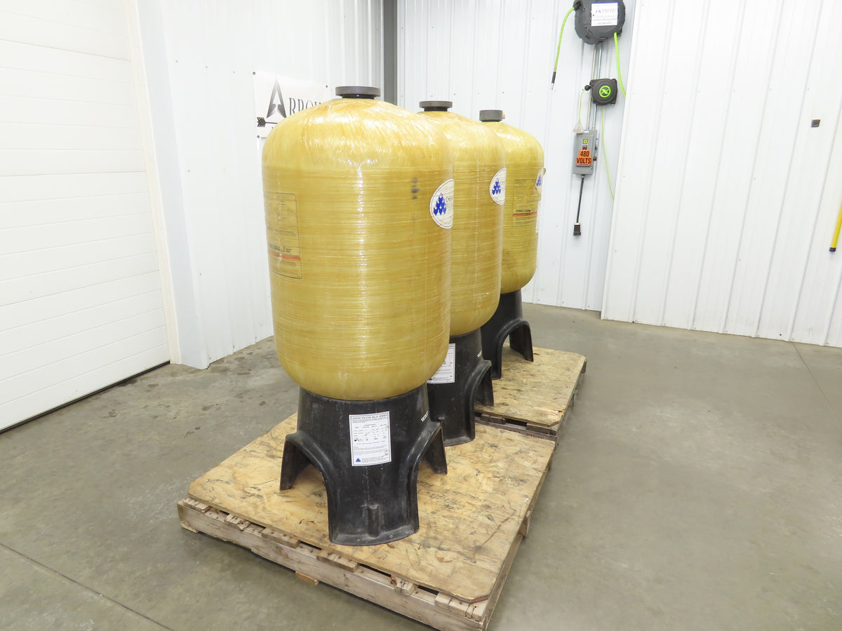 Pentair Polyethylene Fiberglass Single Wall Tank 100 Gallon Structural Lot of 3