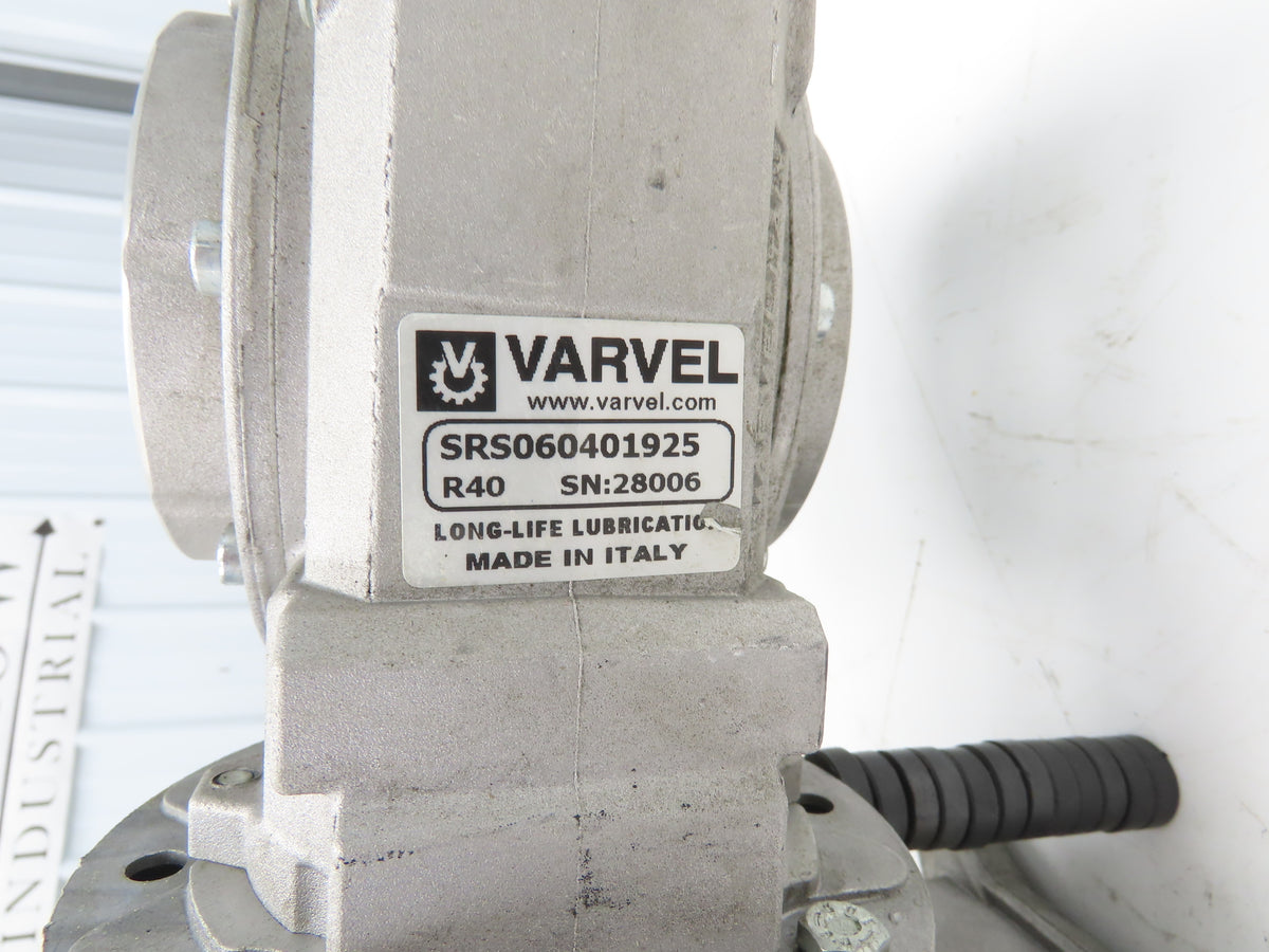 Varvel SRS060401925 Gearmotor 40:1 Reducer 42 RPM Hollow Shaft 0.9Hp 480V IEC 80