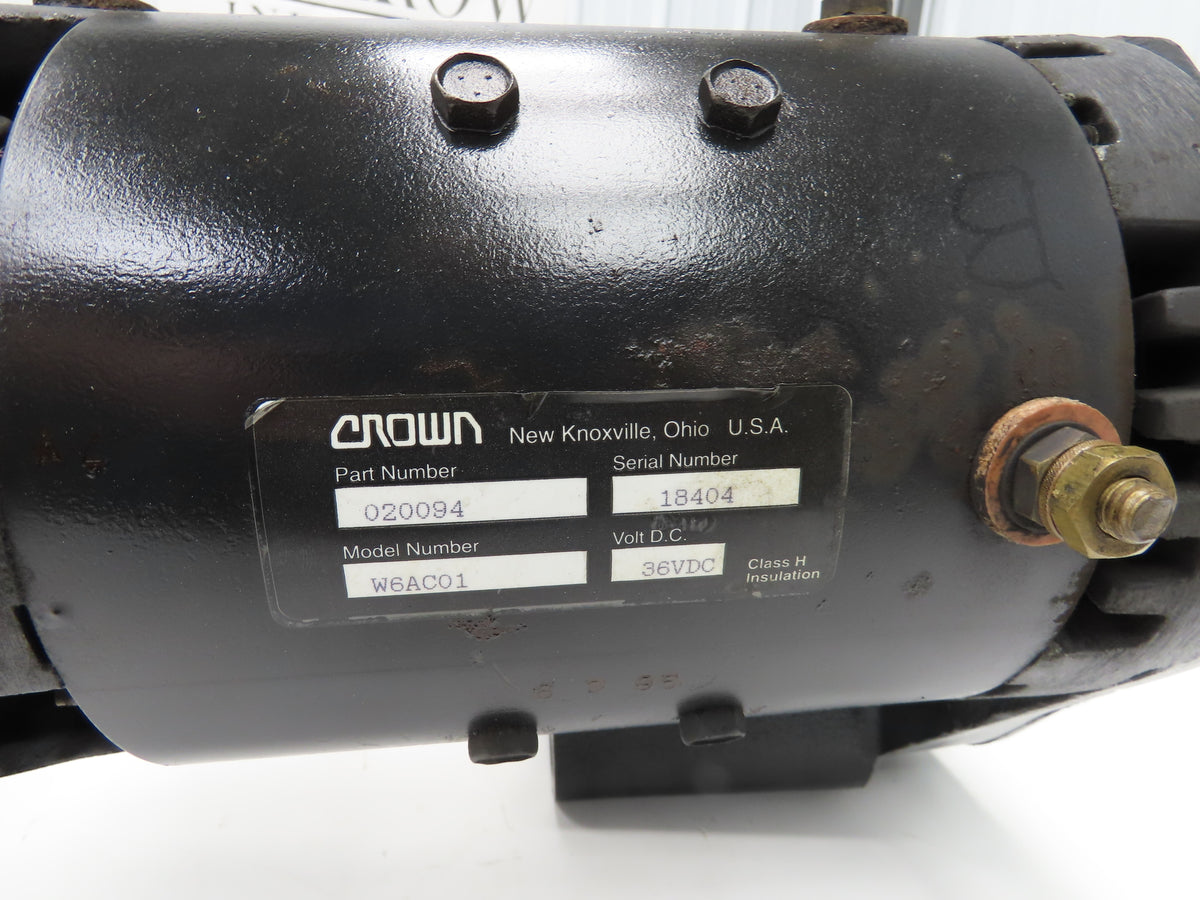 Crown 020094-001 Forklift Right Front Drive 8-Lug Axle & Motor W6AC01 Off 30RCTT