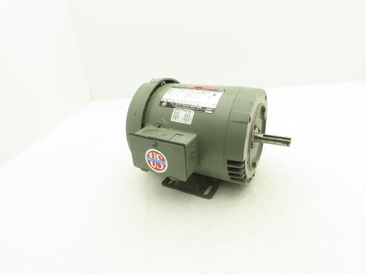 US Motors F015V02V002R008F Unimount 125 AC Motor 1 Hp 3475 RPM 3Ph 230/460 VAC