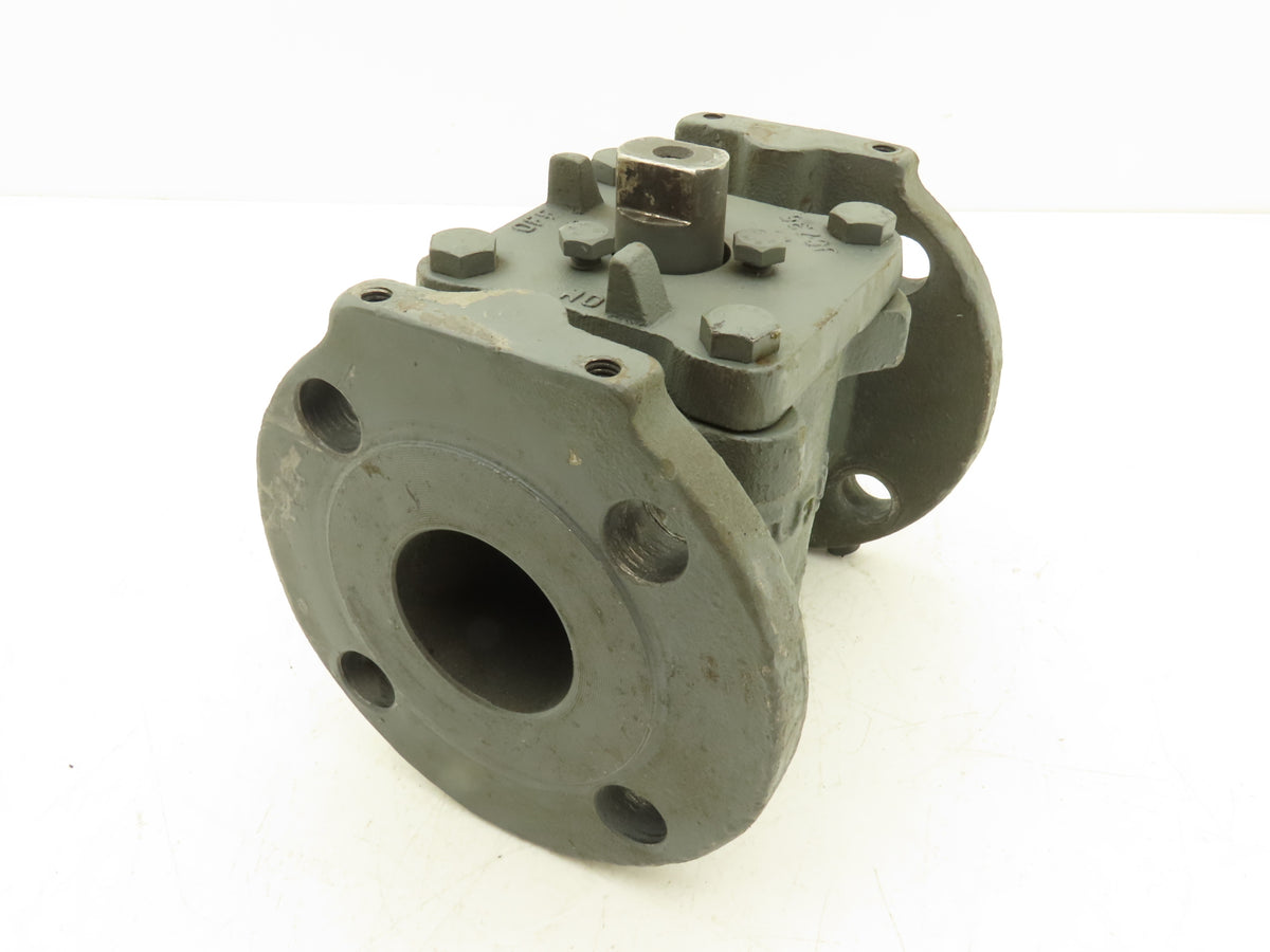 Xomox Tufline 067 Plug Valve 2" Flanged Class 150 Ductile Iron