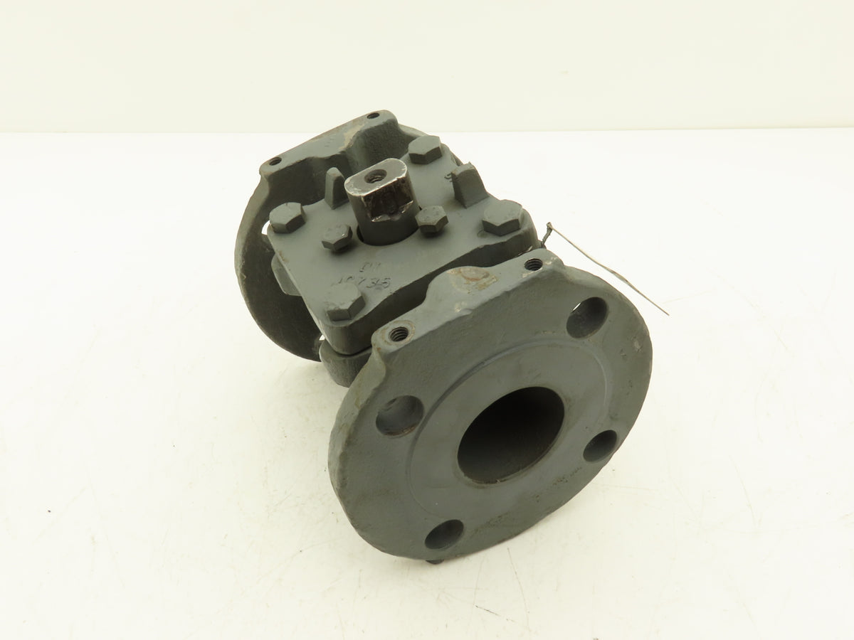 Xomox Tufline 067 Plug Valve 2" Flanged Class 150 Ductile Iron