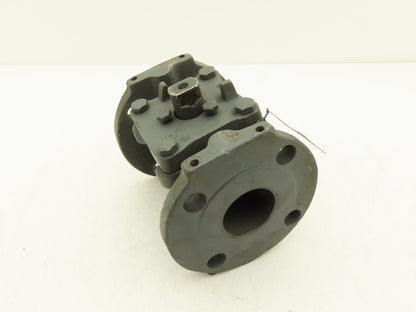Xomox Tufline 067 Plug Valve 2" Flanged Class 150 Ductile Iron
