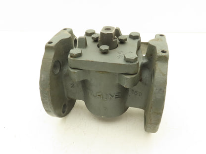 Xomox Tufline 067 Plug Valve 2" Flanged Class 150 Ductile Iron