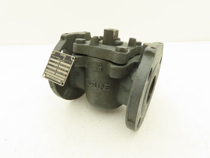 Xomox Tufline 067 Plug Valve 2" Flanged Class 150 Ductile Iron