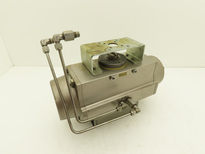 FNW Valbia DA125 Pneumatic Valve Actuator 116PSI Double Acting