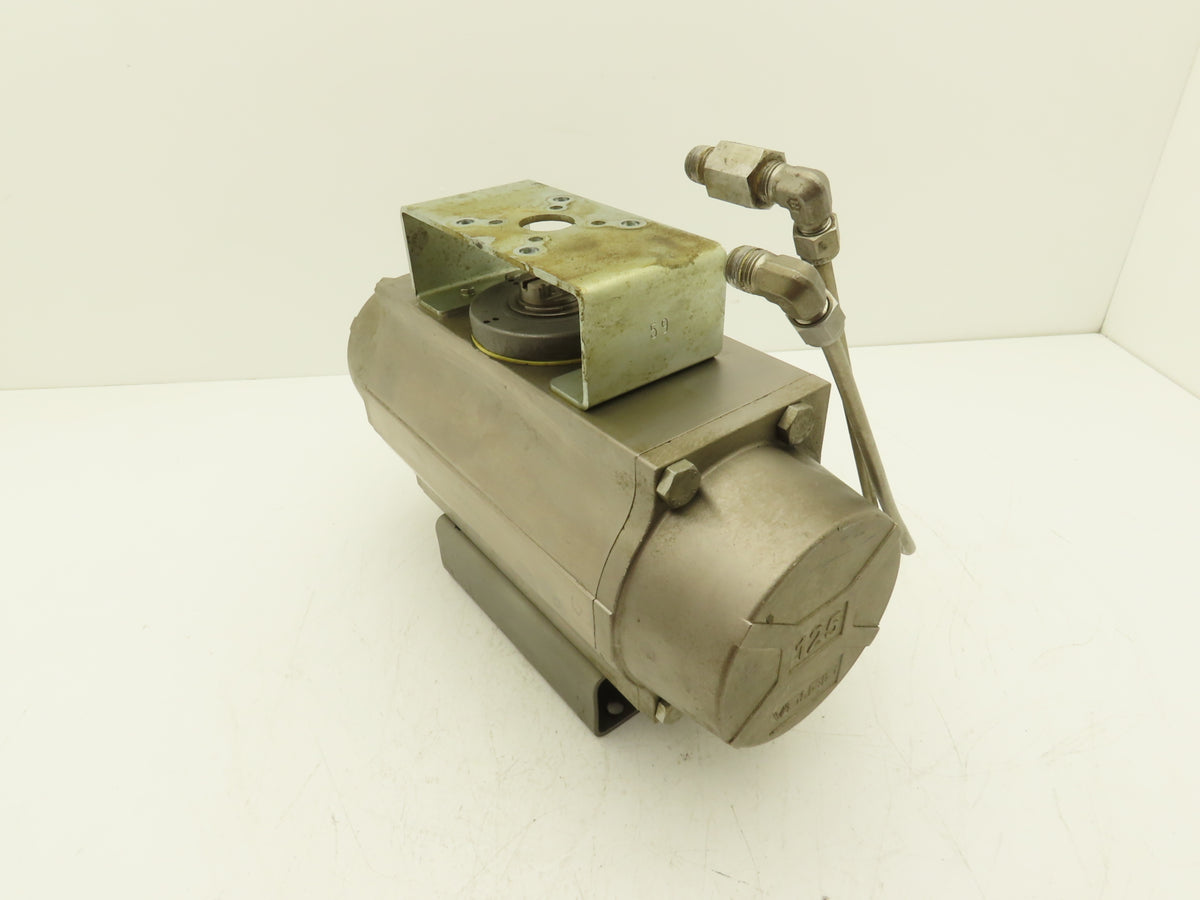 FNW Valbia DA125 Pneumatic Valve Actuator 116PSI Double Acting