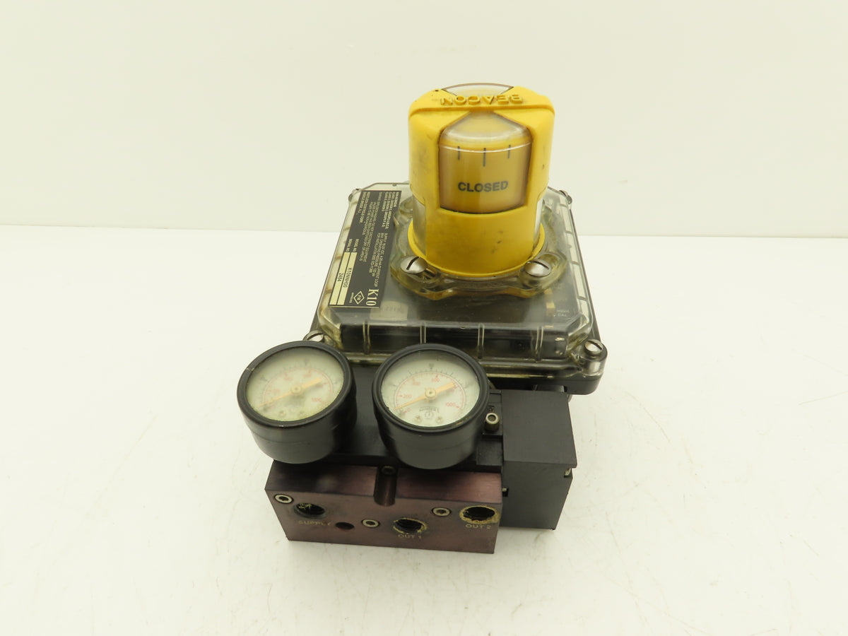 Westlock Controls K10NNH00 Electro-Pneumatic Valve Positioner 120PSI 24VDC
