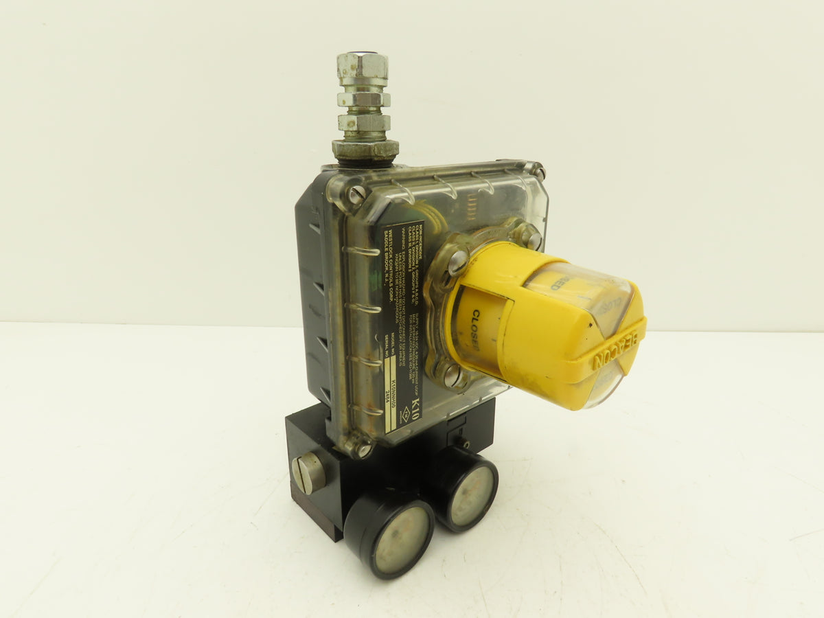 Westlock Controls K10NNH00 Electro-Pneumatic Valve Positioner 120PSI 24VDC
