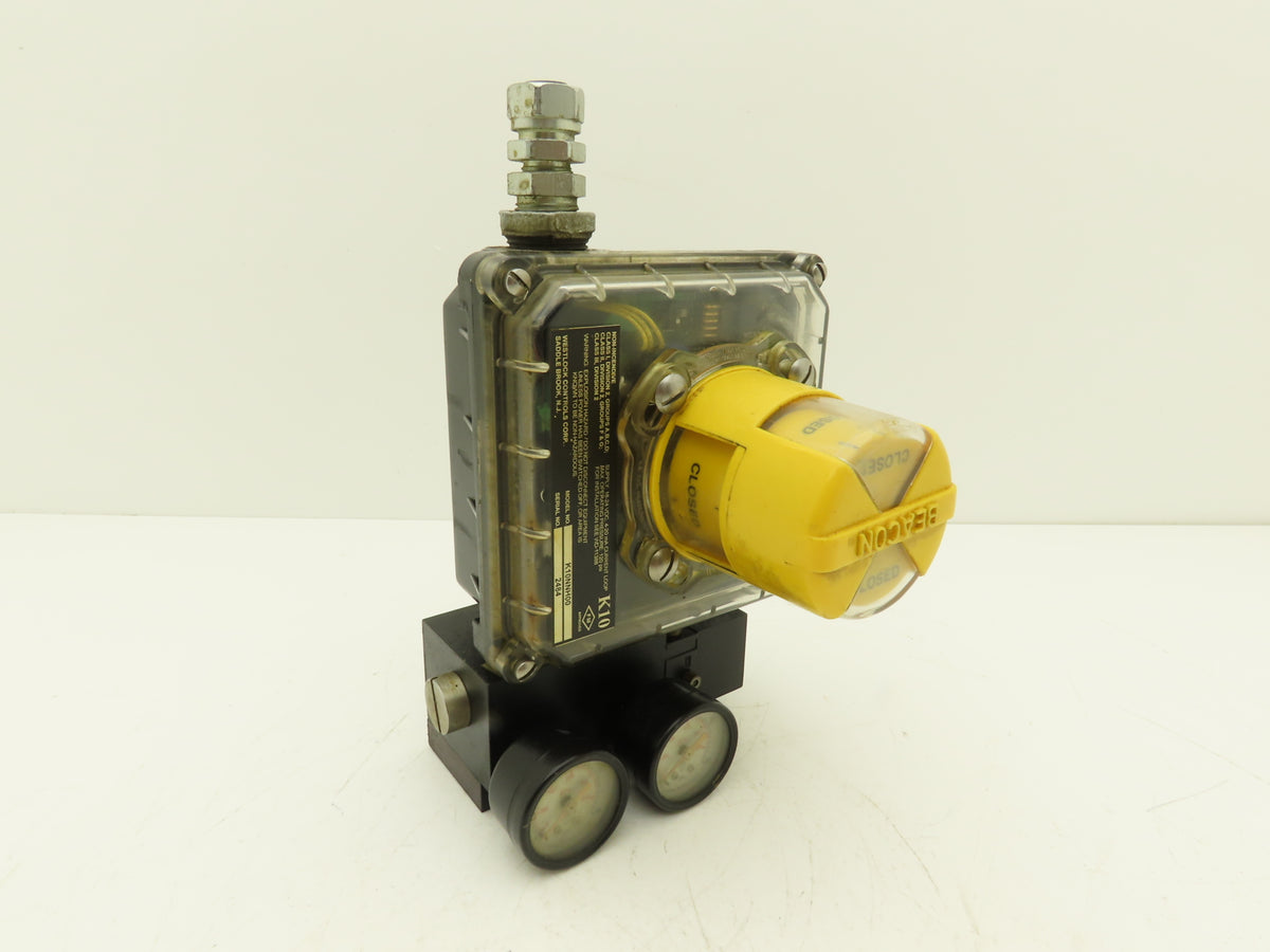 Westlock Controls K10NNH00 Electro-Pneumatic Valve Positioner 120PSI 24VDC