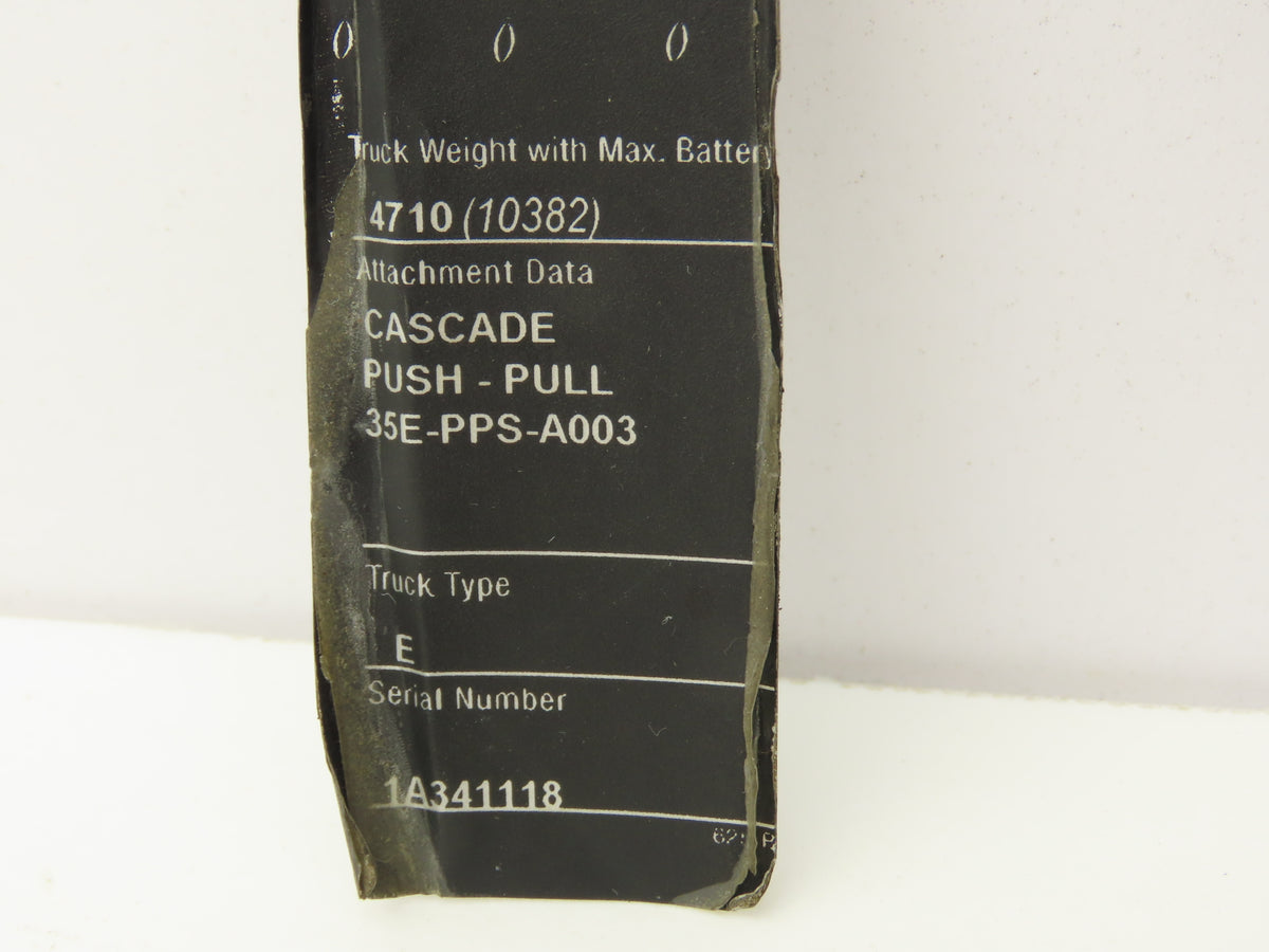 Crown 136589-105 BI14 Stand On Forklift Hydraulic Tilt Cylinder Off RC 5500
