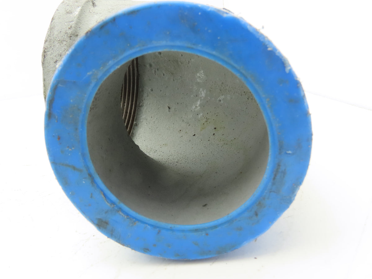 3"x 3" NPT 90° Deg Street Elbow Galvanized Malleable Iron Fitting Lot of 2
