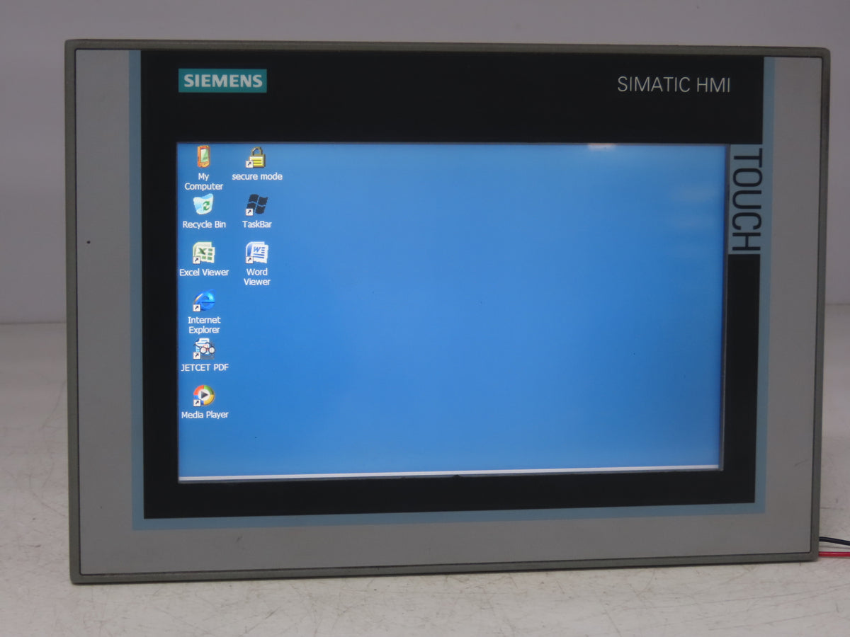 Siemens 6AV2 124-0JC01-0AX0 Simatic HMI Touch Screen TP900 Comfort Panel 24VDC