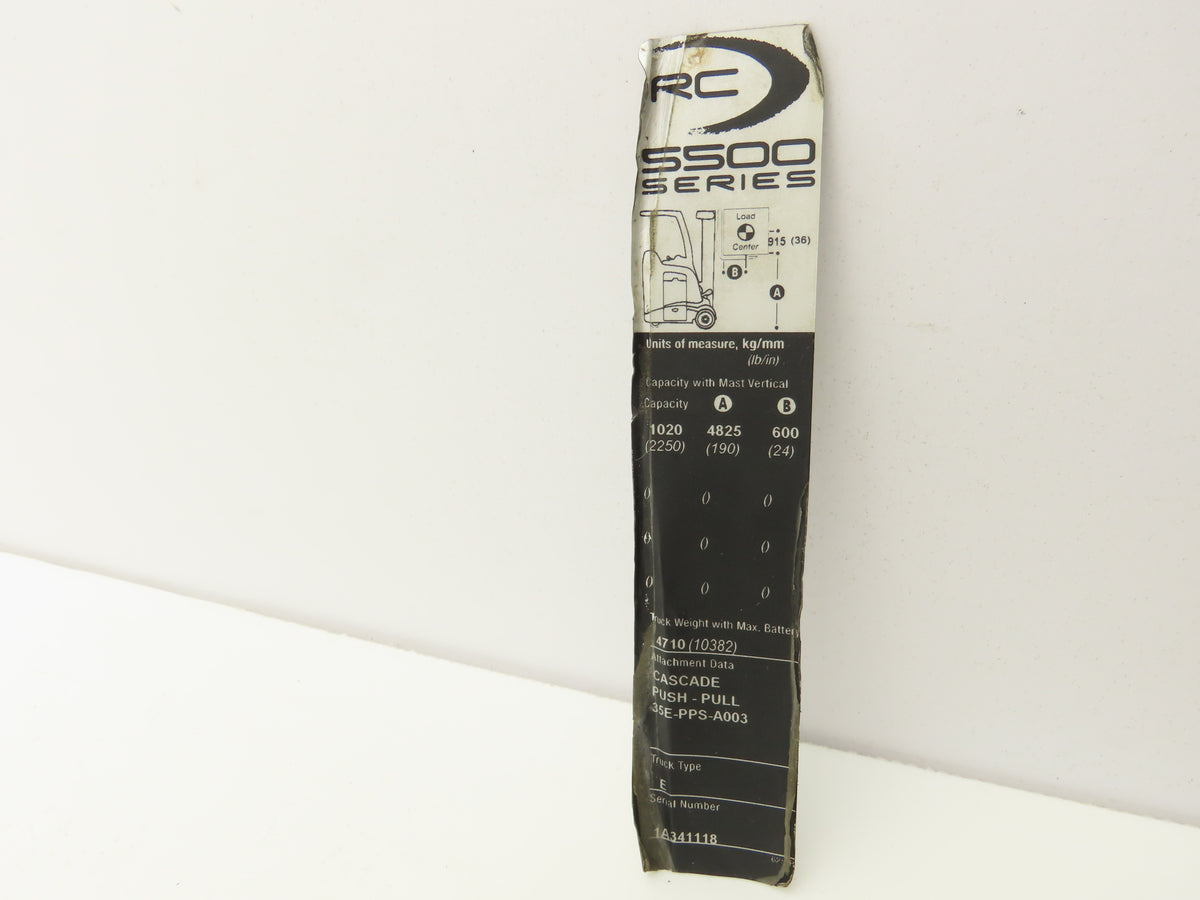 Danfoss 131246 Stand On Forklift  Hydraulic Power Steering Unit Off Crown RC5500