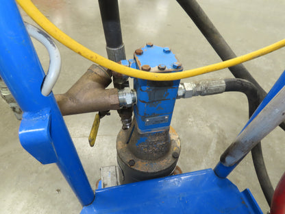 Hy-Pro Portable Oil Filter Transfer Cart Pump 5GPM 120V 1Hp Motor Viking