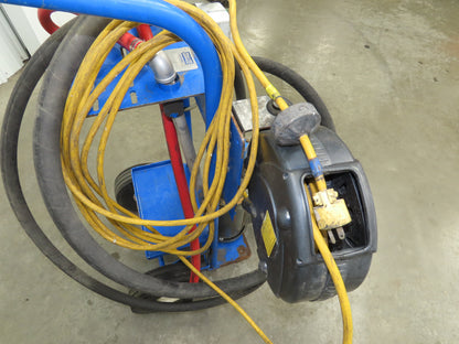 Hy-Pro Portable Oil Filter Transfer Cart Pump 5GPM 120V 1Hp Motor Viking