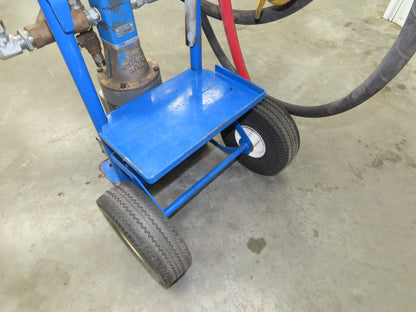 Hy-Pro Portable Oil Filter Transfer Cart Pump 5GPM 120V 1Hp Motor Viking