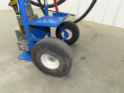 Hy-Pro Portable Oil Filter Transfer Cart Pump 5GPM 120V 1Hp Motor Viking