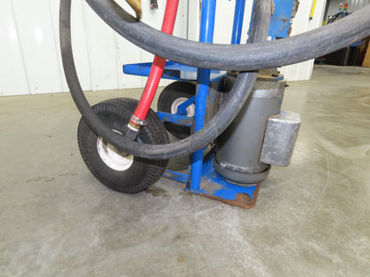 Hy-Pro Portable Oil Filter Transfer Cart Pump 5GPM 120V 1Hp Motor Viking