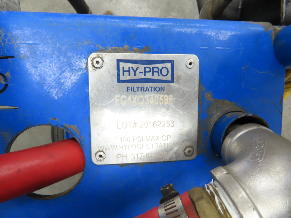 Hy-Pro Portable Oil Filter Transfer Cart Pump 5GPM 120V 1Hp Motor Viking