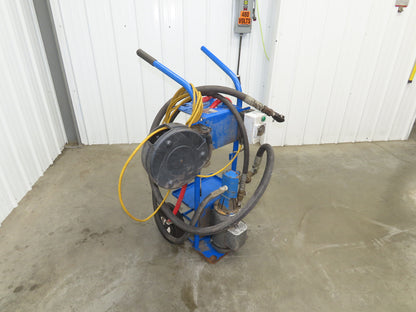 Hy-Pro Portable Oil Filter Transfer Cart Pump 5GPM 120V 1Hp Motor Viking