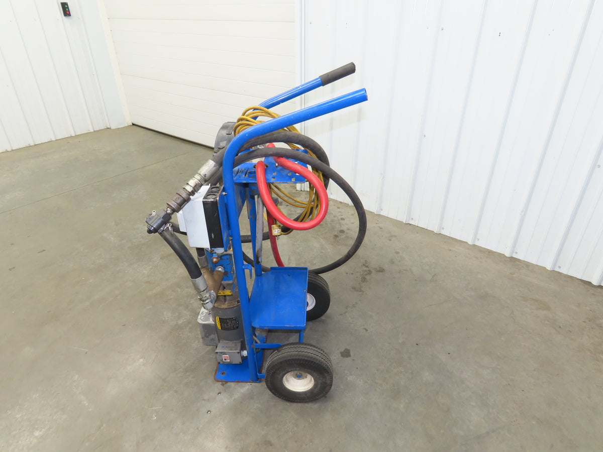 Hy-Pro Portable Oil Filter Transfer Cart Pump 5GPM 120V 1Hp Motor Viking