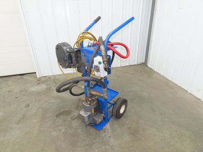 Hy-Pro Portable Oil Filter Transfer Cart Pump 5GPM 120V 1Hp Motor Viking