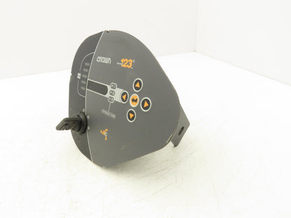 Crown Stand On Forklift Dash Display Module With Bracket & Key Off RC 5500