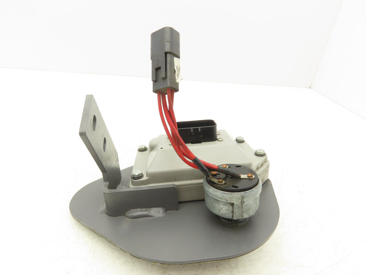 Crown Stand On Forklift Dash Display Module With Bracket & Key Off RC 5500