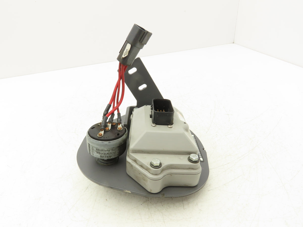 Crown Stand On Forklift Dash Display Module With Bracket & Key Off RC 5500