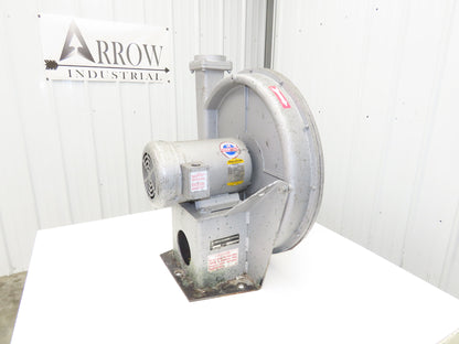 Doyle 24" Turbo Blower Centrifugal 4x4" 5Hp Baldor Motor 3Ph 230/460V WEB Blower