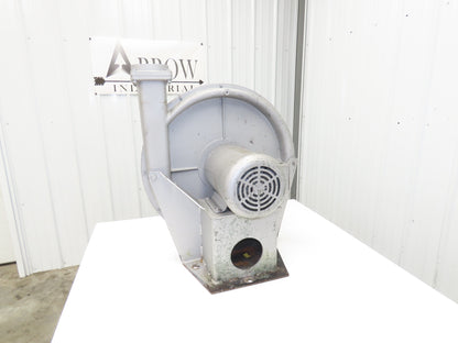 Doyle 24" Turbo Blower Centrifugal 4x4" 5Hp Baldor Motor 3Ph 230/460V WEB Blower