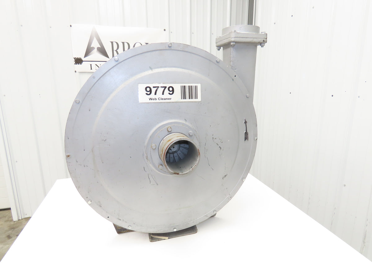 Doyle 24" Turbo Blower Centrifugal 4x4" 5Hp Baldor Motor 3Ph 230/460V WEB Blower