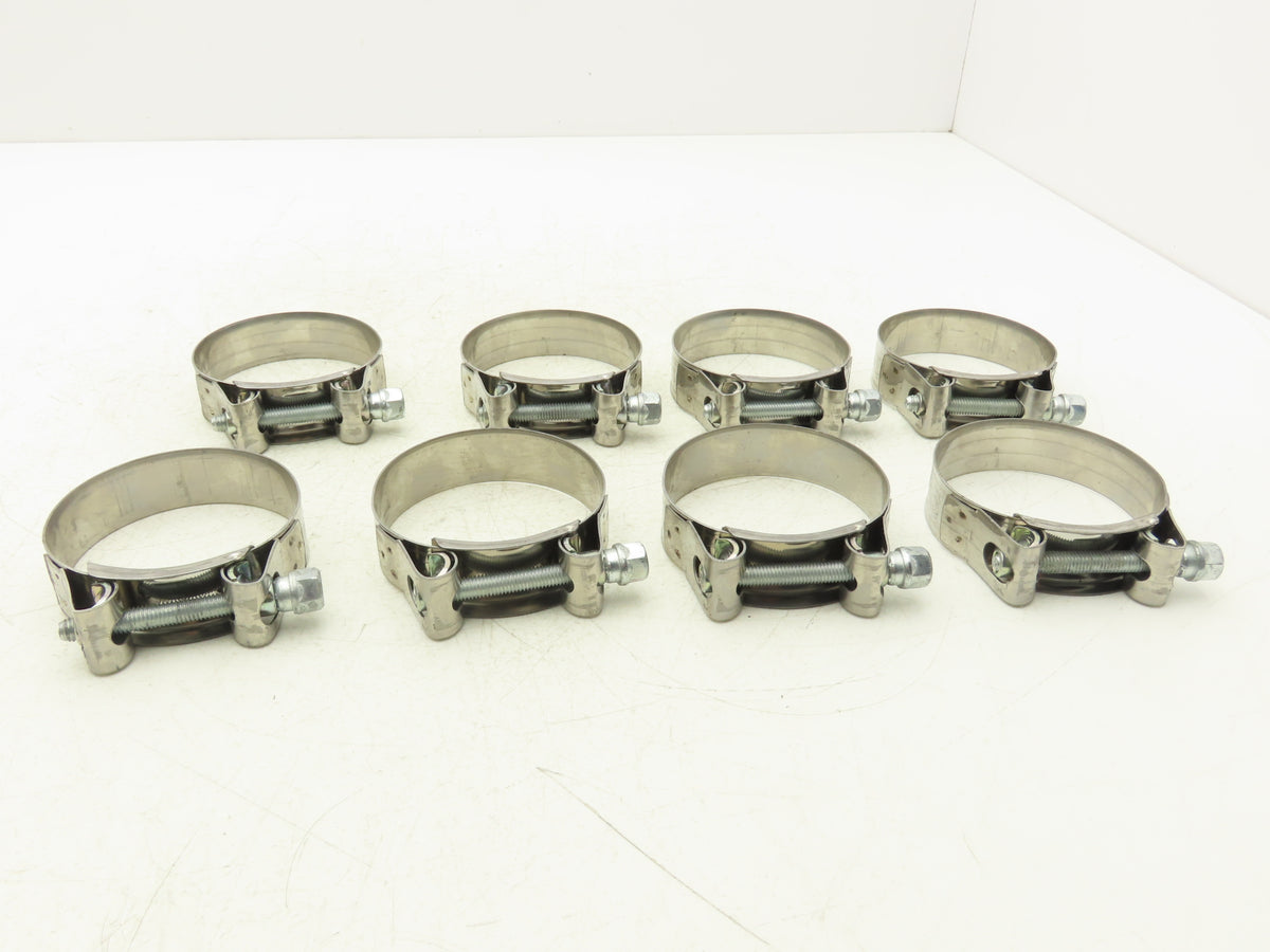 Mikalor W2 73-79mm Hose Clamp Heavy Duty 2-7/8"-3-3/32"  Lot of 8