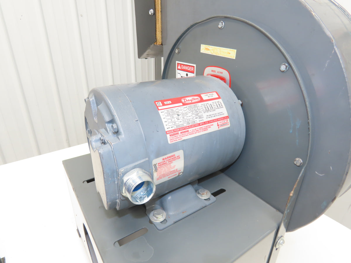 Dayton 4C108 High Pressure Blower 734 CFM 1Hp 3450rpm 230/460V Fan Lot of 2