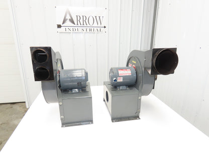 Dayton 4C108 High Pressure Blower 734 CFM 1Hp 3450rpm 230/460V Fan Lot of 2