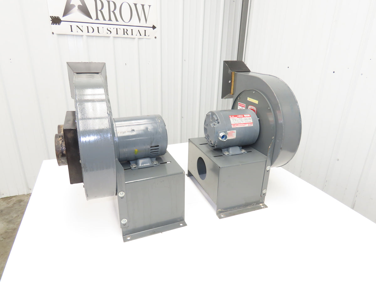 Dayton 4C108 High Pressure Blower 734 CFM 1Hp 3450rpm 230/460V Fan Lot of 2