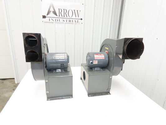 Dayton 4C108 High Pressure Blower 734 CFM 1Hp 3450rpm 230/460V Fan Lot of 2