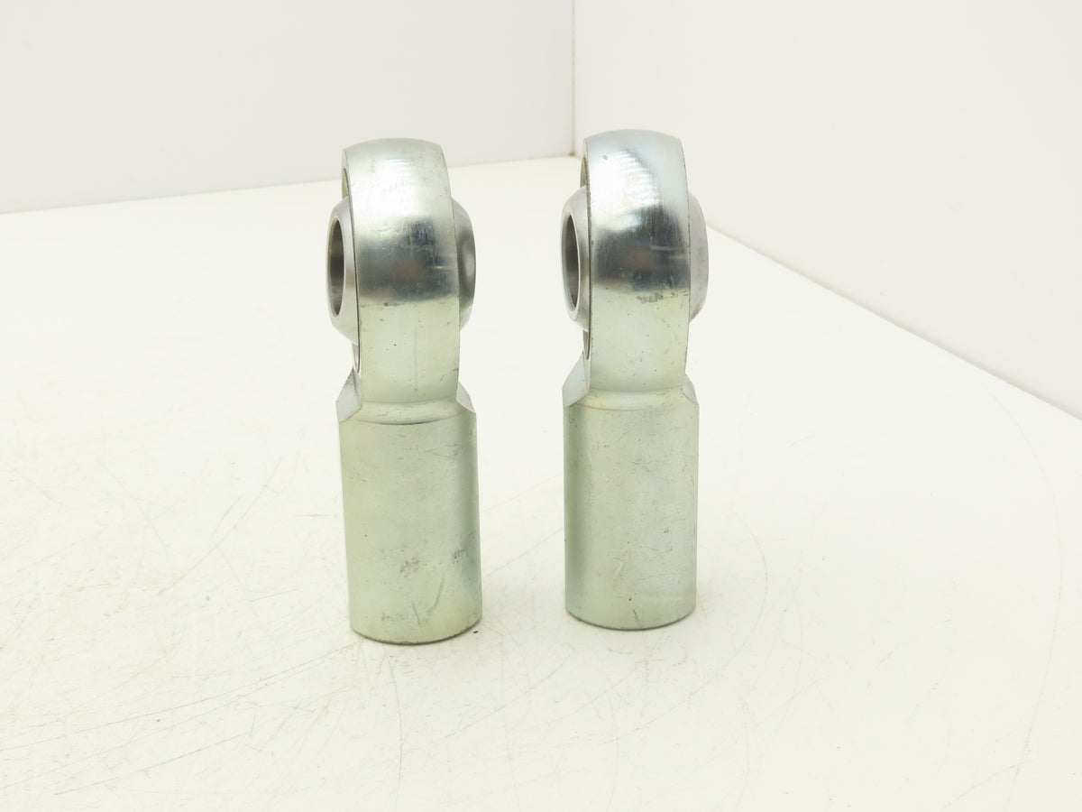 FK JF16-1 Spherical Cylinder Rod-End Bearing 1" Bore 1"-14 Female RH  Lot of 2